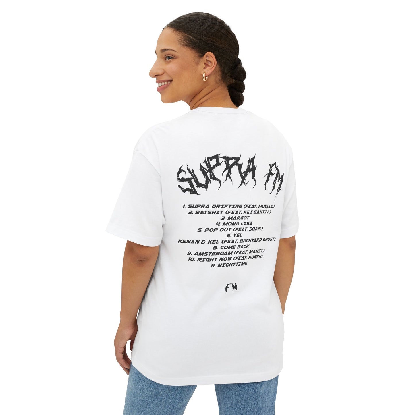 SUPRA FM - Tracklist Tee